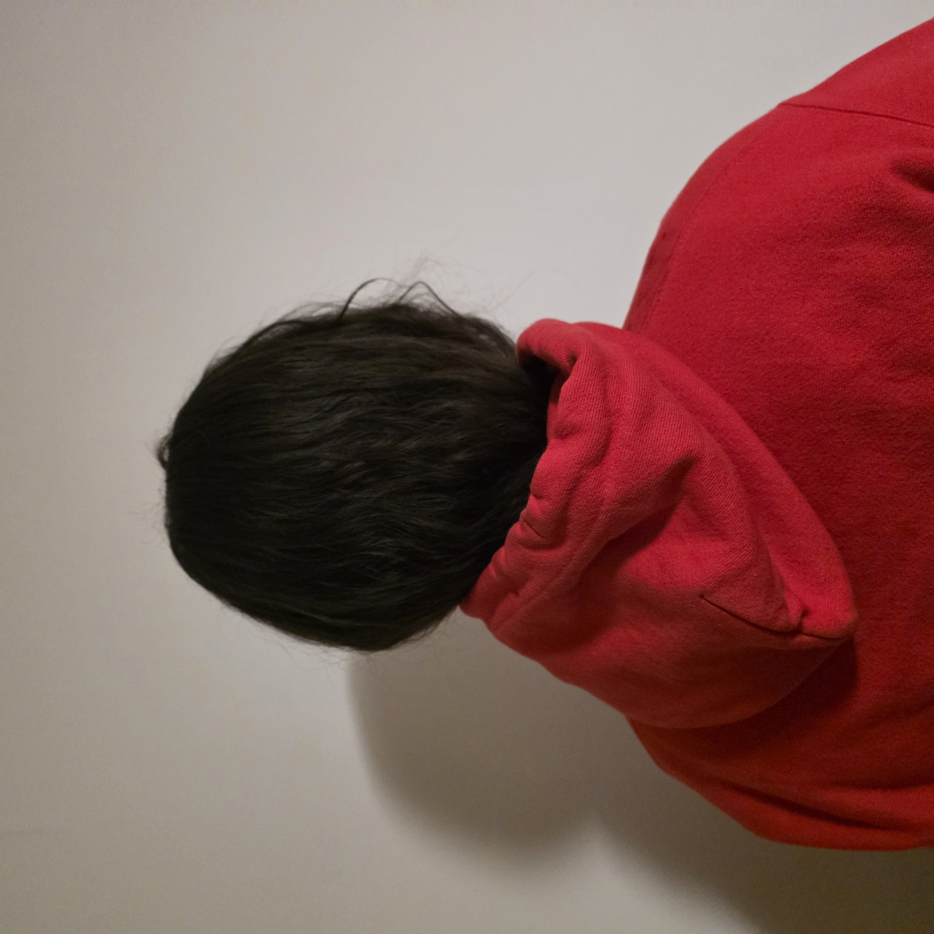 Flipping a Hoodie Up is a wearable interaction because it's goes oversomeone head to changes an environment making it warmth